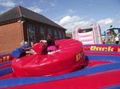 inflatable duel hire